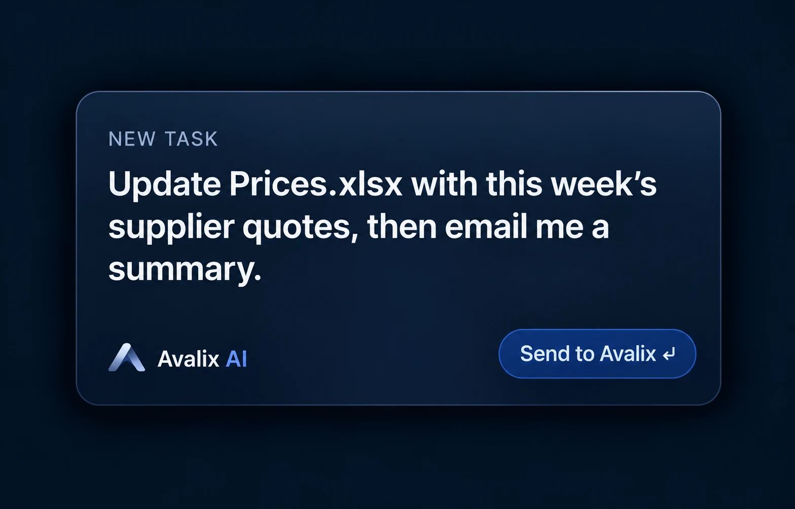 Describe the task